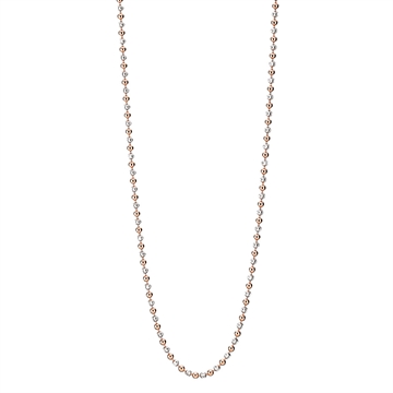 Collier i Sølv m. kugler