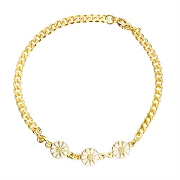 Marguerit armbånd i Sølv