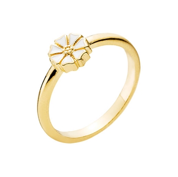 Forgyldt Marguerit fingertip