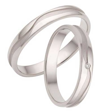 Vielsesringe i Sølv