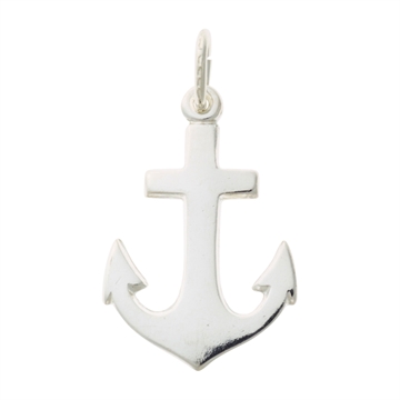 Vedhæng i Sølv med anker