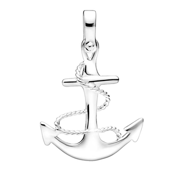 Vedhæng i Sølv med anker