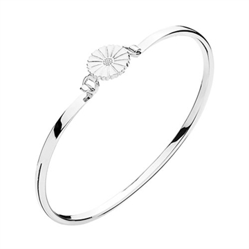 Marguerit armring i Sølv