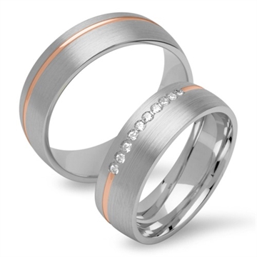 Vielsesringe i Sølv