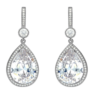 Ørestikker m. zirkonia