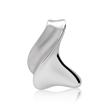 Snoet vedhæng i sølv 