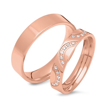 Vielsesringe i Stål