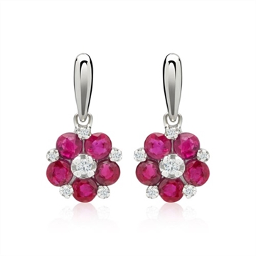 Ørestikker i Hvidguld