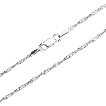 Halskæde i Sølv 1,8 mm