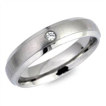 Vielsesring i Stål