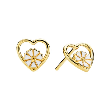 Forgyldte Marguerit ørestikker