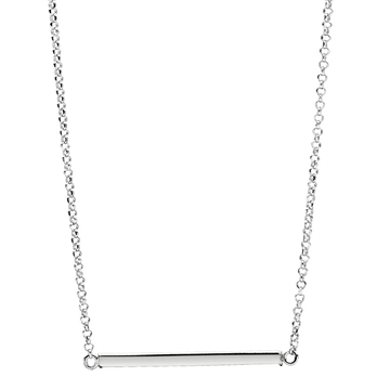 Collier i Sølv m. stav