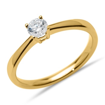 Forlovelsesring i guld