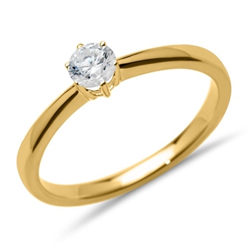 Forlovelsesring i Guld