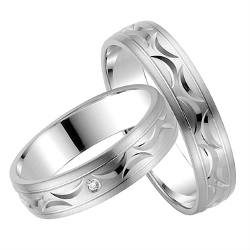 Vielsesringe i Palladium