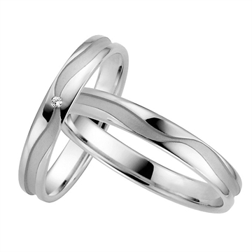 Vielsesringe i Palladium