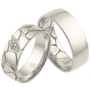 Vielsesringe i Palladium