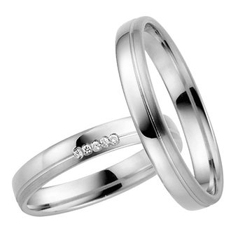 Vielsesringe i Palladium