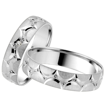 Vielsesringe i Palladium