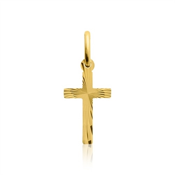 Forgyldt kors i Sølv 