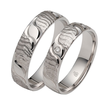 Vielsesringe i Palladium