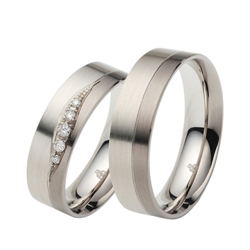 Vielsesringe i sølv