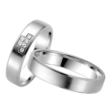 Vielsesringe i Palladium