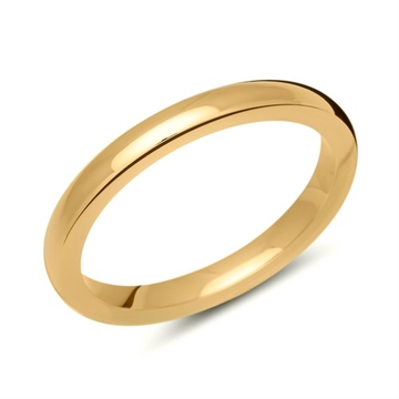 Enkel  vielsesring i Sølv