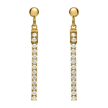 Forgyldte ørestiker i Stål