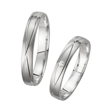 Vielsesringe i Hvidguld