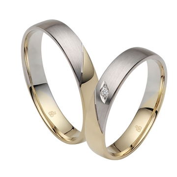 Vielsesringe i Guld og Hvidguld