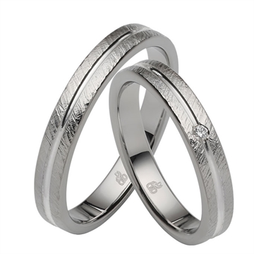 Vielsesringe i Sølv