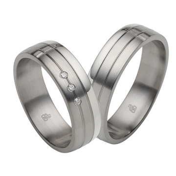 Vielsesringe i Sølv