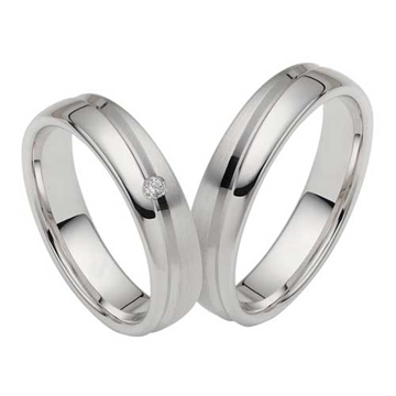 Vielsesringe i Sølv