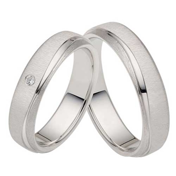 Vielsesringe i Sølv