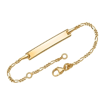 Armbånd i 9 kt. Guld