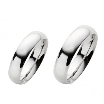 Vielsesringe i Sølv