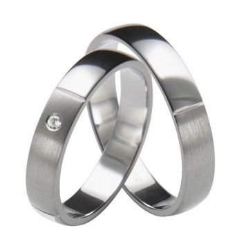 Vielsesringe i Sølv