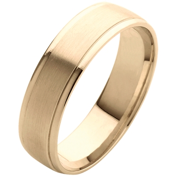 Enkel vielsesring i 8 kt. Guld