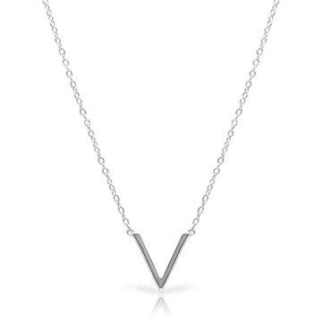 Halskæde i Sølv m. vedhæng