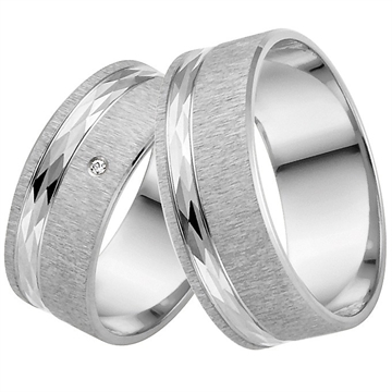 Vielsesringe i Palladium