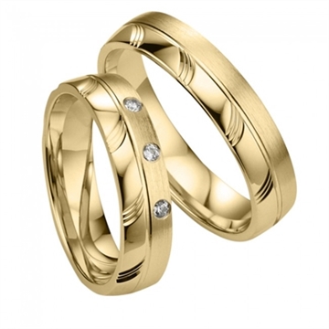 Vielsesringe i 14 kt. Guld