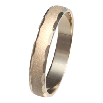 Enkel vielsesring i Guld