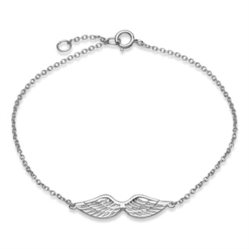 Armbånd i Sølv m. vinger