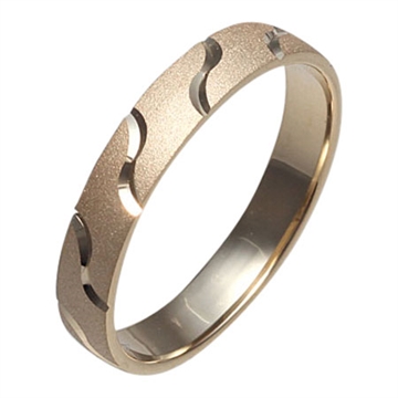 Vielsesring i 8 kt. Guld