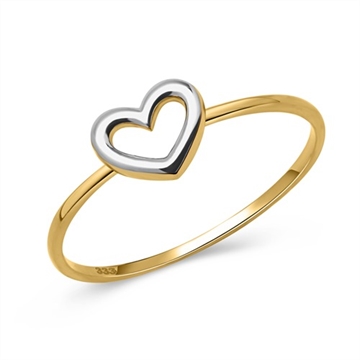 Ring i Guld og Hvidguld