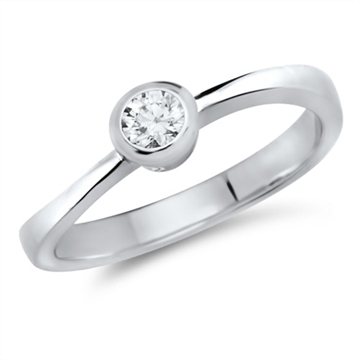 Forlovelsesring i Sølv