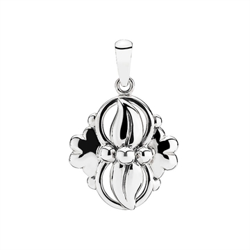 Vedhæng i oxyderet Sølv