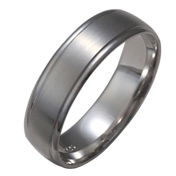 Enkel vielsesringe i Sølv