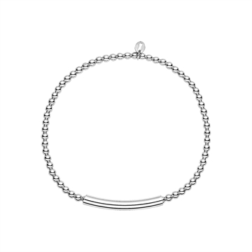 Armbånd i Sølv m. kugler